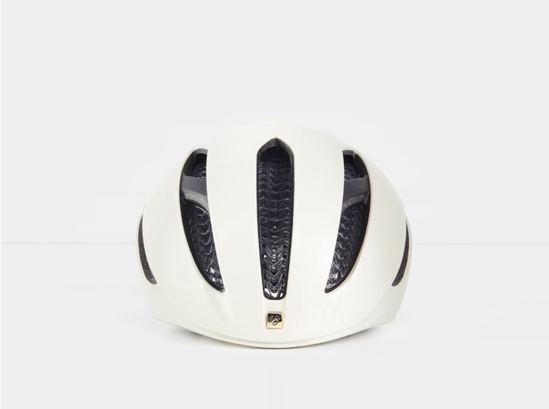 Bontrager XXX WaveCel LTD Cycling Helmet in Pearl/Gold Medium-1